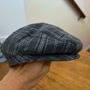 Janie and jack baby boys plaid cap newspaper boy vintage style hat newsie